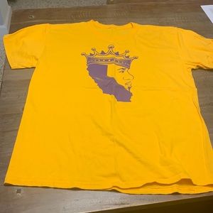 LeBron James Lakers “The King” T-shirt.